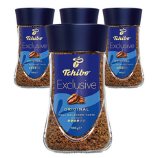 Tchibo Exclusive 即溶原豆咖啡, 100g, 1入, 4個