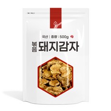 자연초 볶음 돼지감자, 500g, 1개