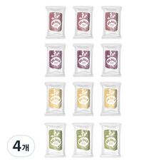 바잇미 반려동물 밸런스 베지퓨레, 혼합맛, 36g, 4개