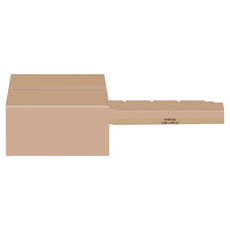 新韓包裝 優質宅配箱 4號, 深棕色, 30個