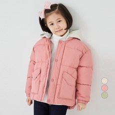 Lolly Tree 孩童素色連帽wellon外套