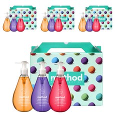 메소드 고보습 핸드워시 3종 세트, 354ml, 4개