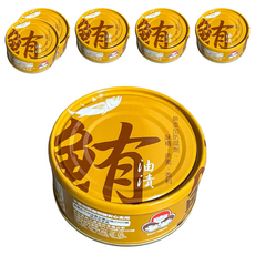 東和食品 How Mama 無添加油漬鮪魚罐頭, 130g, 6罐