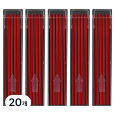 DGRM 채점 색연필 심 2mm 12p, 20개, 1색
