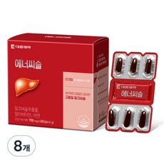 에너씨슬 밀크시슬, 60정, 8개