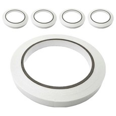 CLEAN 克林 ELItape易利貼 薄型手撕雙面膠帶 20Y x 12mm, 5個, 白色