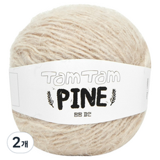 Ancalls Tamtam松針感織線, 2個, 002 燕麥色松針