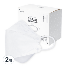 아가드 갇스크 유아용 마스크 소형 KF80, 2개, 50개입