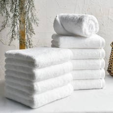 Towelist Forte 飯店毛巾 200g 40支精梳棉, 白色, 10個