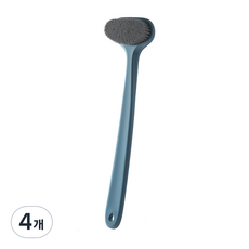 세뇨르킴 심플 소프트 목욕 브러쉬, 블루, 4개, 1개입