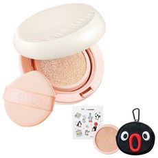 COSNORI 柔霧貼合氣墊粉餅 + 補充蕊 Pinggu 組合, 0.5 玫瑰亮膚色, 1套