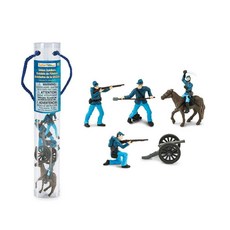 Safari Ltd 士兵2公仔收藏管裝組 678904, 1套