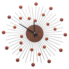 dayneeds 日需百備 幾何造型壁掛式時鐘 SBN-CK1-FR, 絢麗煙火