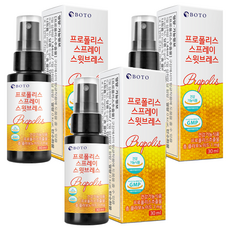보뚜 프로폴리스 스프레이 스윗브레스, 30ml, 3개