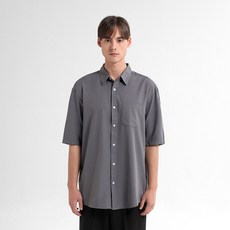 JHSTYLE 男士透氣涼感短袖襯衫 JMROK008