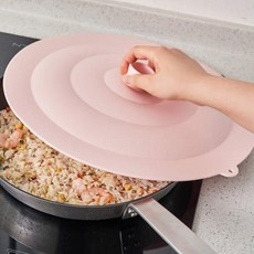 DALPAENGI LIVING Cuisine Demamang 矽膠鍋蓋 淺粉色