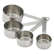 de Buyer 畢耶 不鏽鋼量杯4入套組(60/80/125/250ml), 1組