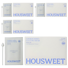 housweet 觸角觸角棉花棒, 28入, 4個