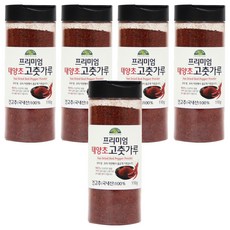 Organic story Premium日曬辣椒粉, 110g, 5罐