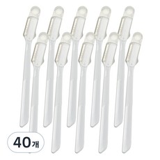 뷰렌드 안전 눈썹칼, 백색, 40개