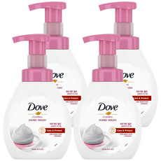 도브 포밍 핸드워시 피치 앤드 릴리, 240ml, 4개