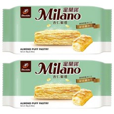 77 Milano 蜜蘭諾 杏仁鬆塔 8入, 96g, 2包