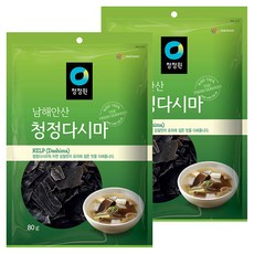 대상 청정원 청정다시마, 80g, 2개