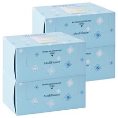 Mediflower 我的去皮棉泡芙, 80張, 4盒