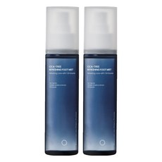 미아우라 시카 트리 리프레싱 풋 미스트, 100ml, 2개, 1개입
