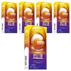 Safeway GOO2 薄膜衛生套 極潤型, 6個, 5盒