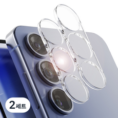 누아트 후면 카메라 렌즈 강화유리 보호필름 2개입, 2세트