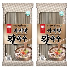 Bongpyeong村蕎麥蛤蜊刀削麵, 2個, 350g