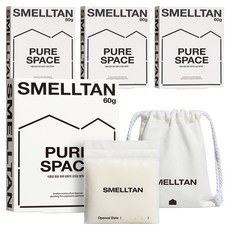 smelltan 高效能無香除臭劑 正品, 60g, 4個