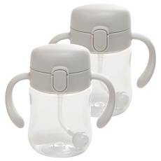 Dailylike BONBON吸管杯, 200ml, 2個, 01 Light Gray(第2代)