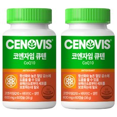 CENOVIS 輔酶Q10&維他命C&硒膠囊, 60顆, 2罐