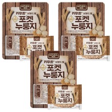 내추럴박스 카무트 브랜드 밀 포켓 누룽지, 3개, 270g