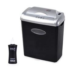 現代辦公室 Paper Friend 小型碎紙機+碎紙機專用油, PK-1500CX, 混色