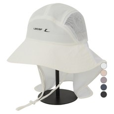 LECAF 男女通用遮陽帽 LE4C106WHT, 白色