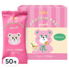 노티드 그래놀라 단백질바, 20g, 50개