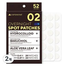 카라서울 오버나이트 케어 스팟패치, 2개, 52개입