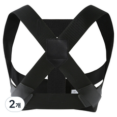 몽리코 여성용 데일리 예쁜 몸매 밴드 블랙, 2개