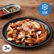 맛잽이식품 간장 닭갈비 (냉동), 600g, 3팩