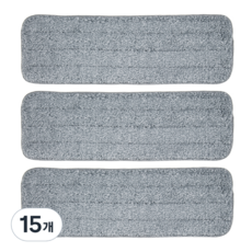 comet 噴霧拖把替換用超細纖維拖布, 15個