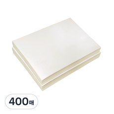 많이 두껍고 질 좋은 프리미엄 도화지 A4 미색 200g, 400개