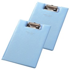 DOnG-A Pms 皮革封面A4板夾, 2個, 天空藍