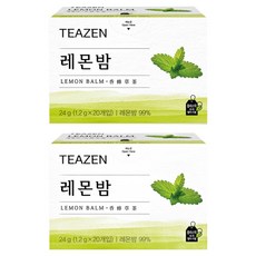 티젠 레몬밤 허브차, 1.2g, 20개입, 2개