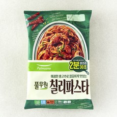 풀무원 생가득 칠리 토마토 파스타 2인분, 586g, 1개