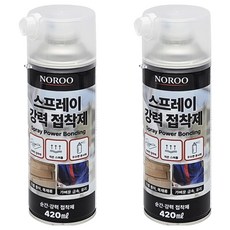노루페인트 스프레이 강력 접착제, 2개