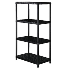 KEYWAY 聯府 德克700型四層架 A-794, 黑色, 4層