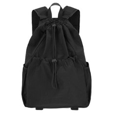 ADDEDIT Melting抽繩輕量後背包, 黑色